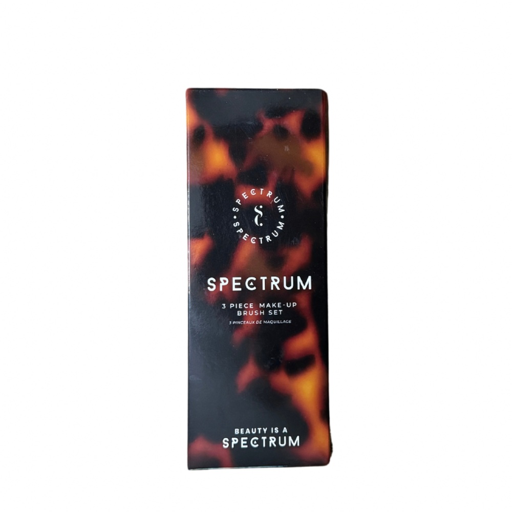 Spectrum 3 Piece Make-up Brush Set - foundation, mini complexion, and duo eye